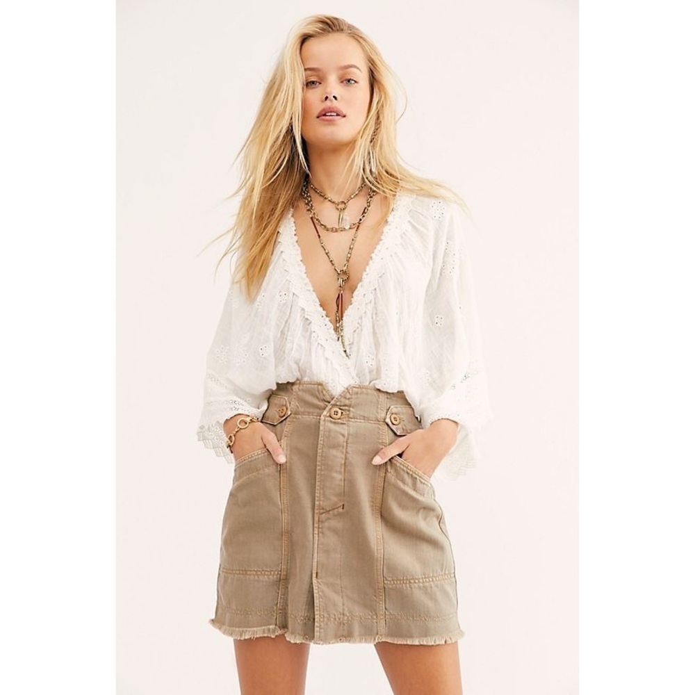 Free People Alpha Utility Skirt